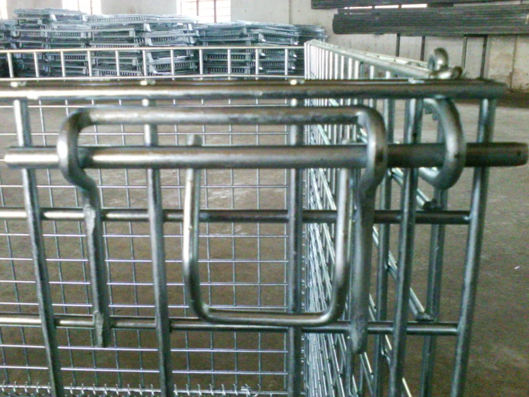 Customized Welded Steel Lockable Pallet Storage Cage